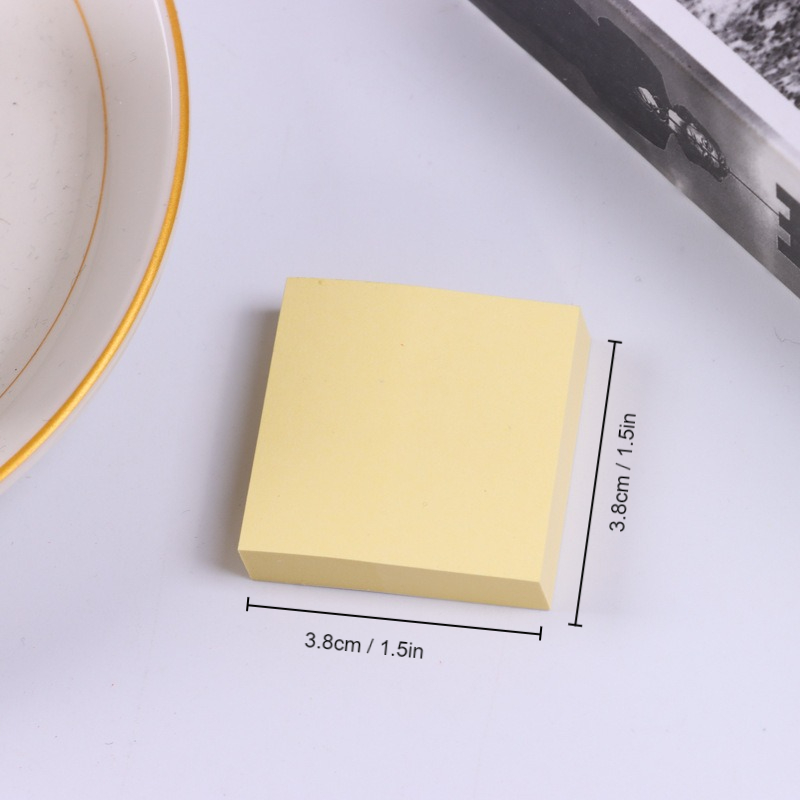 11pcs Mini Sticky Notes Colored Small Block Sticky Notes Self-adhesive  Index Notes Student Sticky Notes 1.5 X 1.5 Inches Note Notes 11 Colors  School O