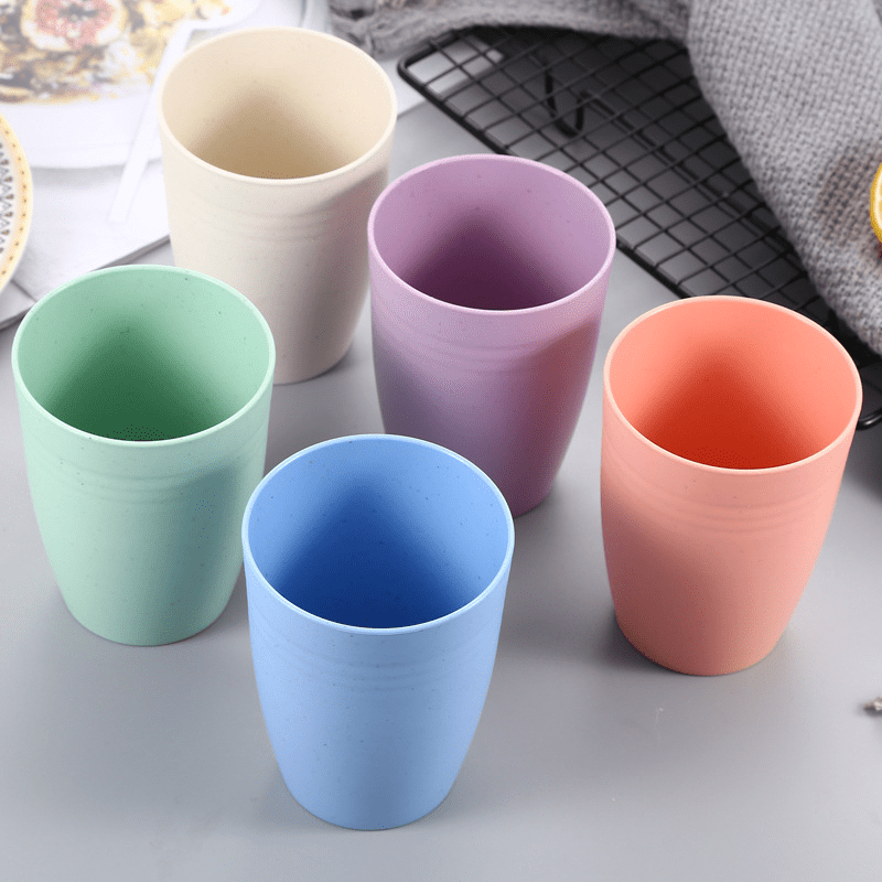 Plastic Cups 6 Colors Party Cups Reusable Hard Plastic Cups - Temu