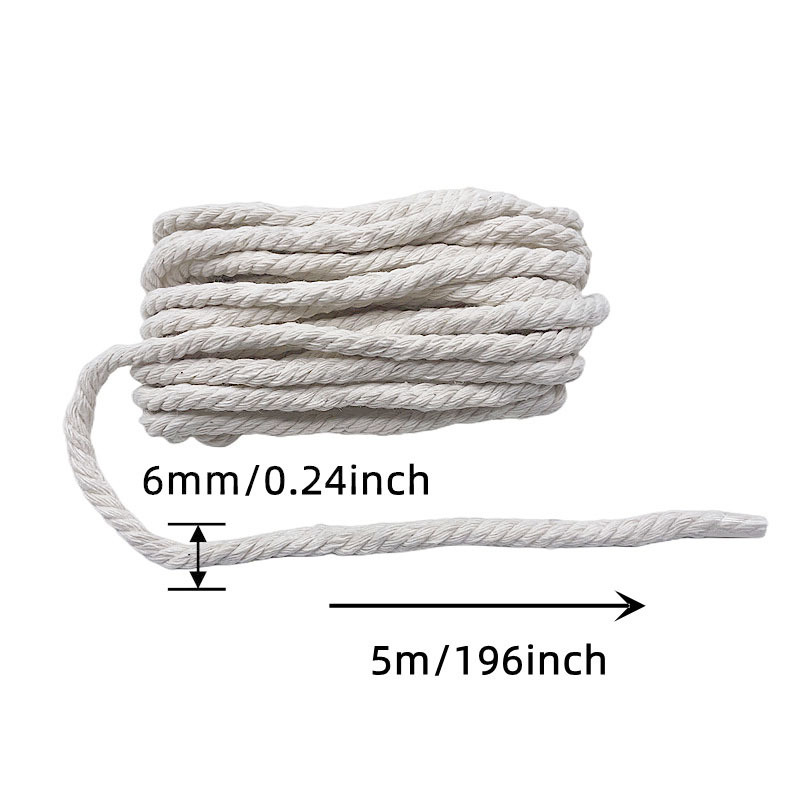 Macrame Cord Christmas Decor Rope String Crafts Handwork Diy - Temu