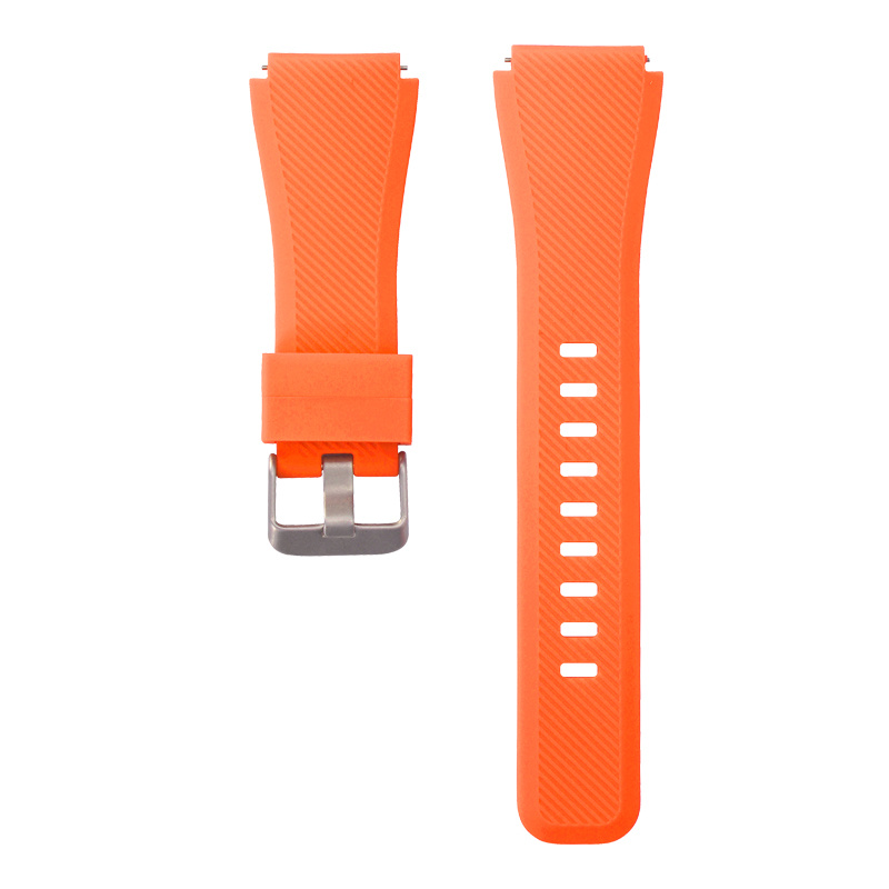 Ociodual Correa Naranja Para Samsung Galaxy Watch 4-3-gear S3/Amazfit Gtr 2-2e-3-3pro-4, PcComponen