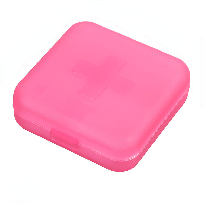 Mini Portable Plastic Medicine Box for Travel