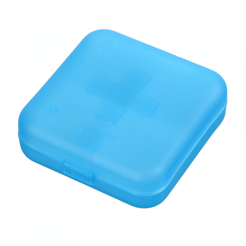 Mini Portable Plastic Medicine Box for Travel