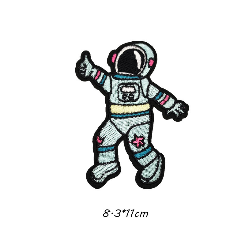 Cartoon Space Universe Astronaut Self adhesive Patches - Temu