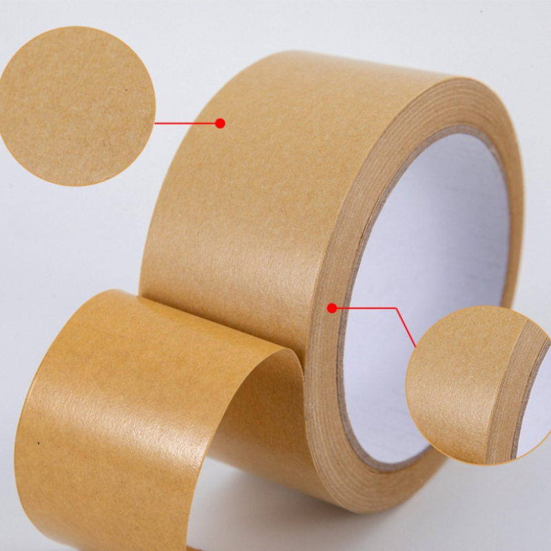 Kraft Paper Tape 33 Yards Writable Pe coated Sealing Tape - Temu