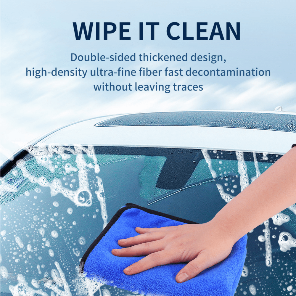 Microfiber Car Cleaning Cloth, Car Wash Towel, Drying Cloth