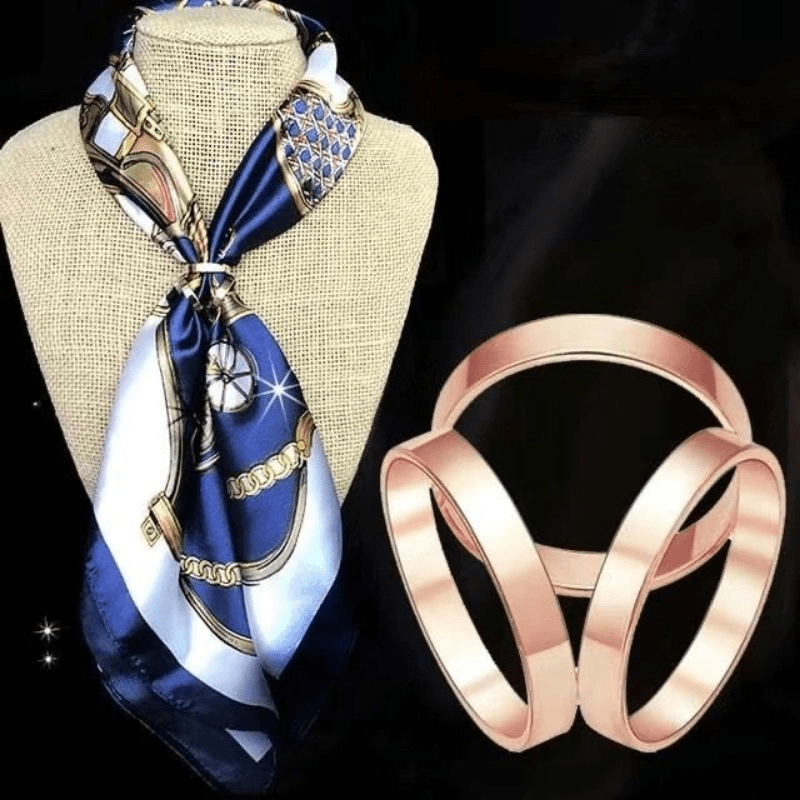 Bow Knot and Horn Scarf Ring from Scarf Ring.com