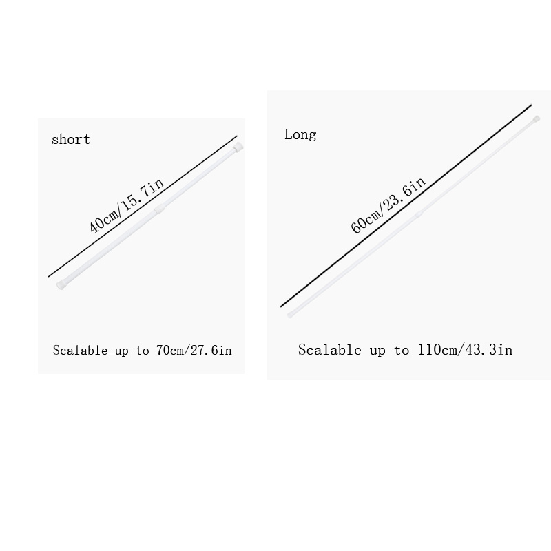Telescopic Rod Kitchen Retractable Storage Rod