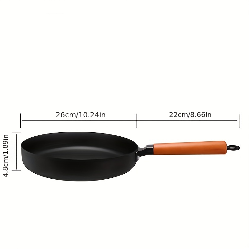 Pot, Frying Pan, Non Stick Frying Pans, 304 Stainless Steel Frying Pan,  Professional Nonstick Frying Pan With Cool Handle For Cooking, Easy Clean, Oven  Safe, Kitchen Accessaries, Back To School Supplies - Temu