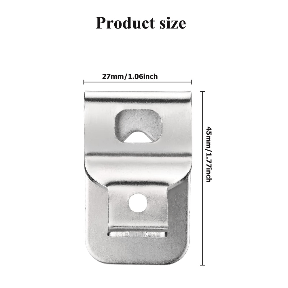 Replacement Belt Clip Hooks Stainless Steel Driver Belt Clip - Temu