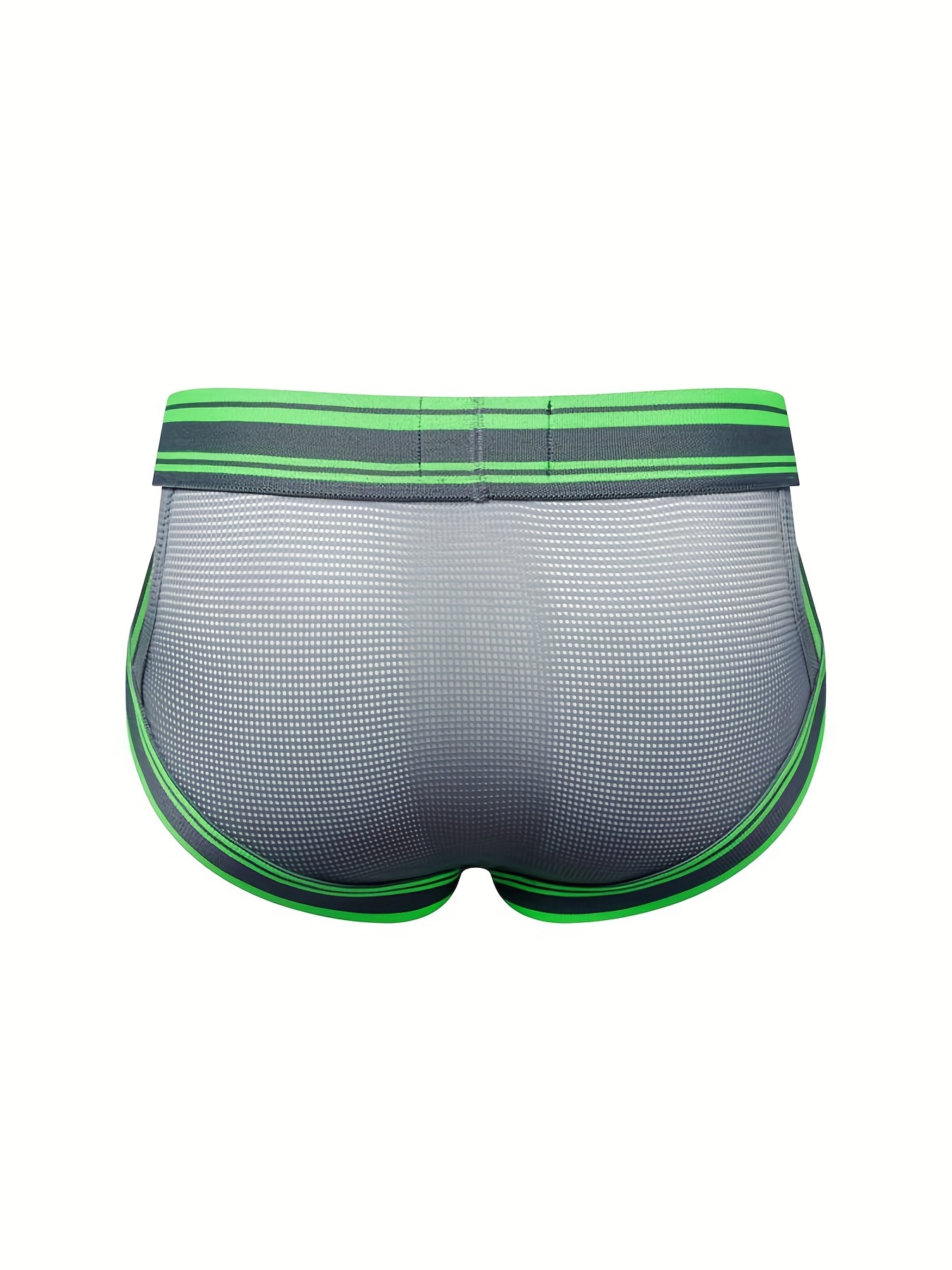 Men's Boxer Briefs Underwear for Men Comfortable Briefs Sexy Breathable Mesh  Triangle-Briefs 