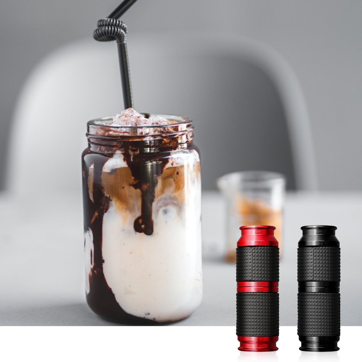 500ml Whip Coffee Dessert Fresh Cream Butter Dispenser Whipper Cake Maker  Tool Cake Batter Dispenser