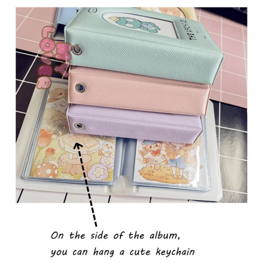 Photocard Album Kpop Photocard Holder Book Hollow Mini Photo Temu