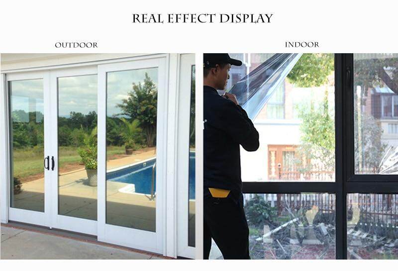 window film privacy sun blocking   reflective tint one way heat control anti uv window stickers for home and office details 0