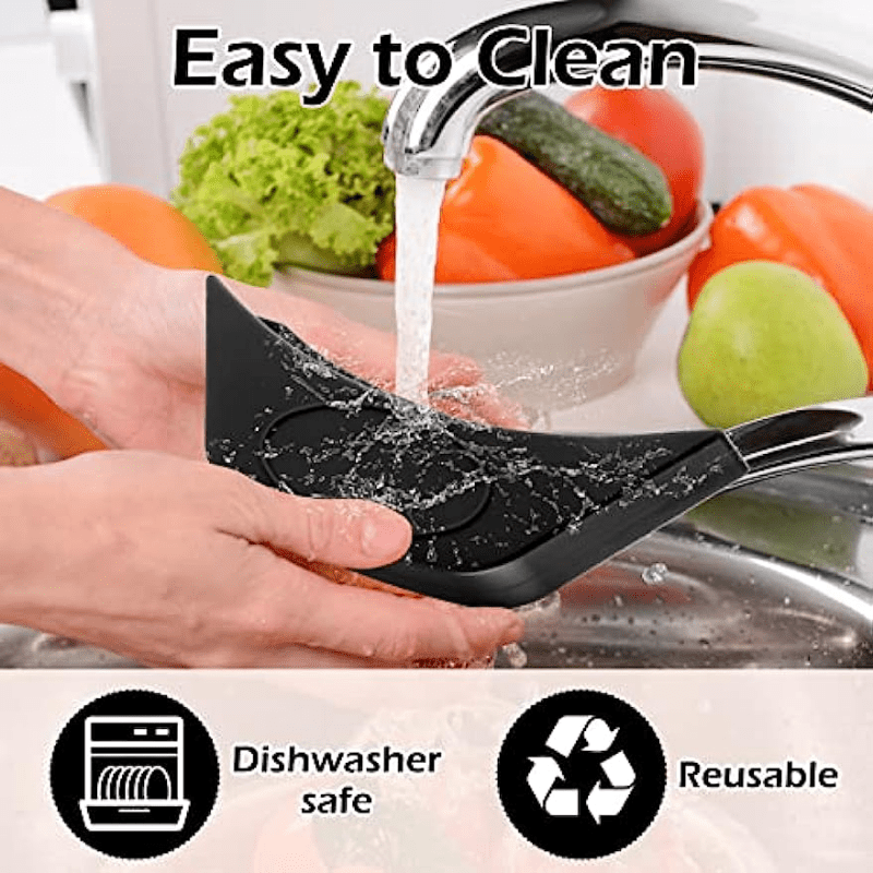 Silicone Assist Handle Holders, Scald-proof Heat Insulated Pot Grip Cover Pot  Holder For Pans, Frying Pans, Griddles, Metal Cookware, Hand Wash Only -  Temu