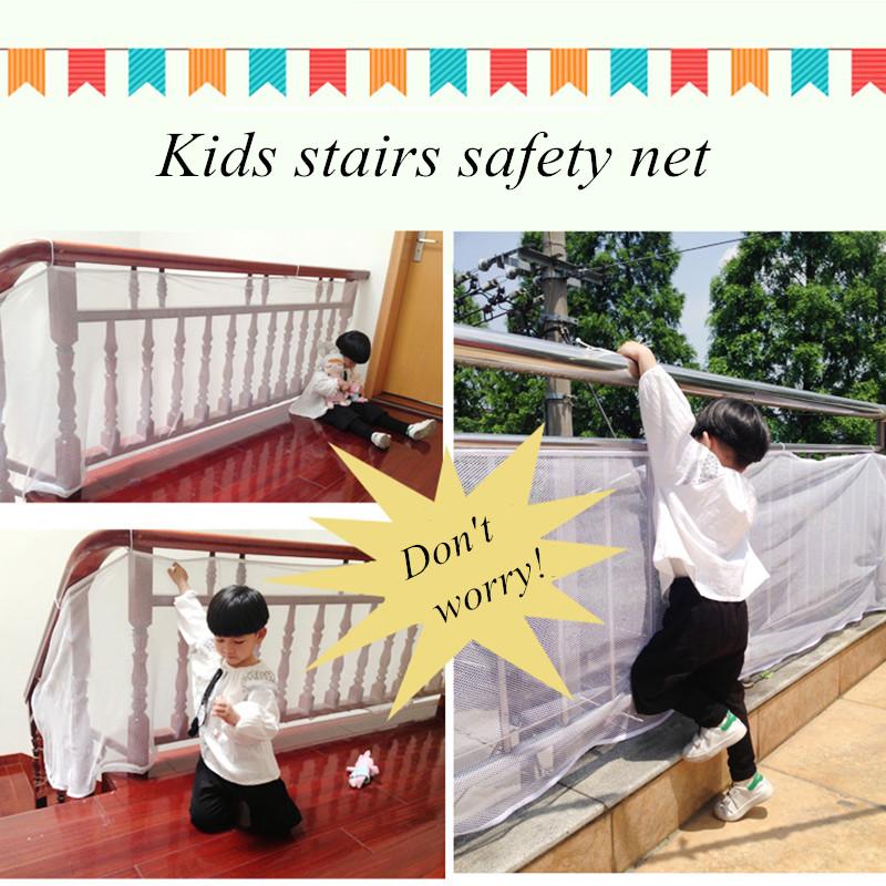 Filet de sécurité épais pour enfants (450Lx79H CM),Filet de sécurité 3m  pour escalier de train