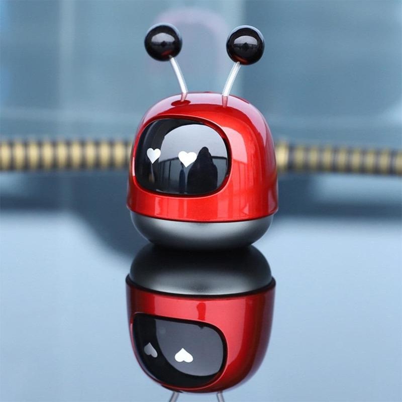 Mini Robot Car Air Freshener Parfum Flavoring Fragrance Cute - Temu Germany