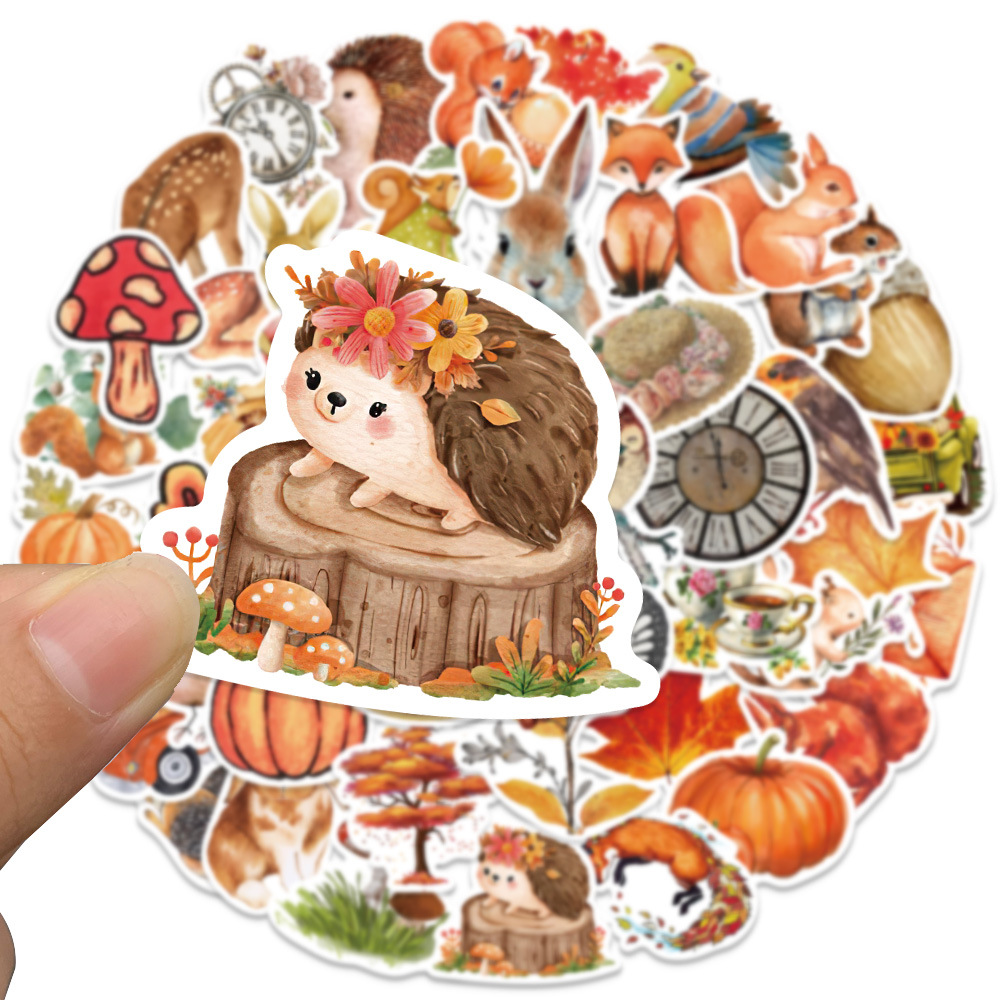 50PCS Forest Stickers Pack (Forest)