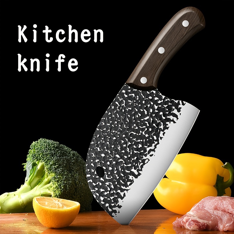 Kitchen Knife Meat Knife Meat Cleaver Household Outdoor Bbq - Temu