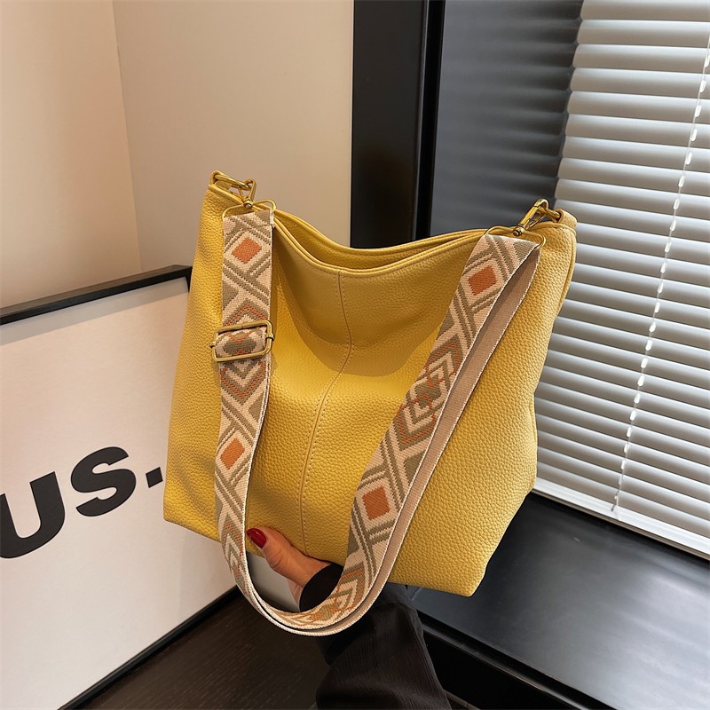 Crossbody Bag Shoulder Strap in Mustard Camo | Groovy's | Bag Strap | Camo