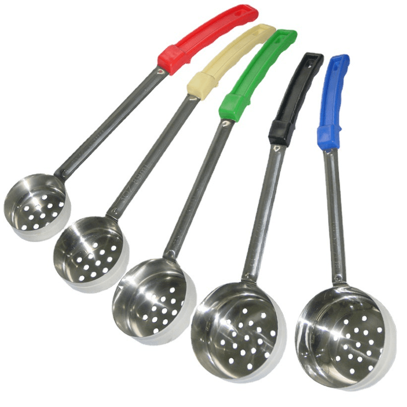 3 Piezas Set De Cucharas Para Cocinar Con Mango Largo De Acero