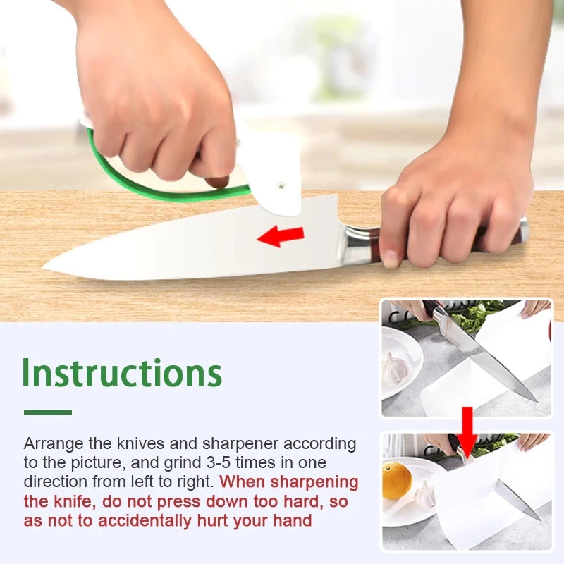 Sharp And Portable: Small Knife Sharpener Tool For Kitchen And Outdoor  Camping - Temu