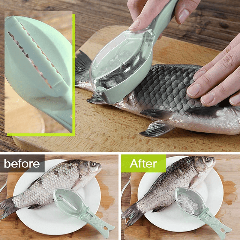 Effortlessly Remove Fish Scales Fast Plastic Fish Scale - Temu