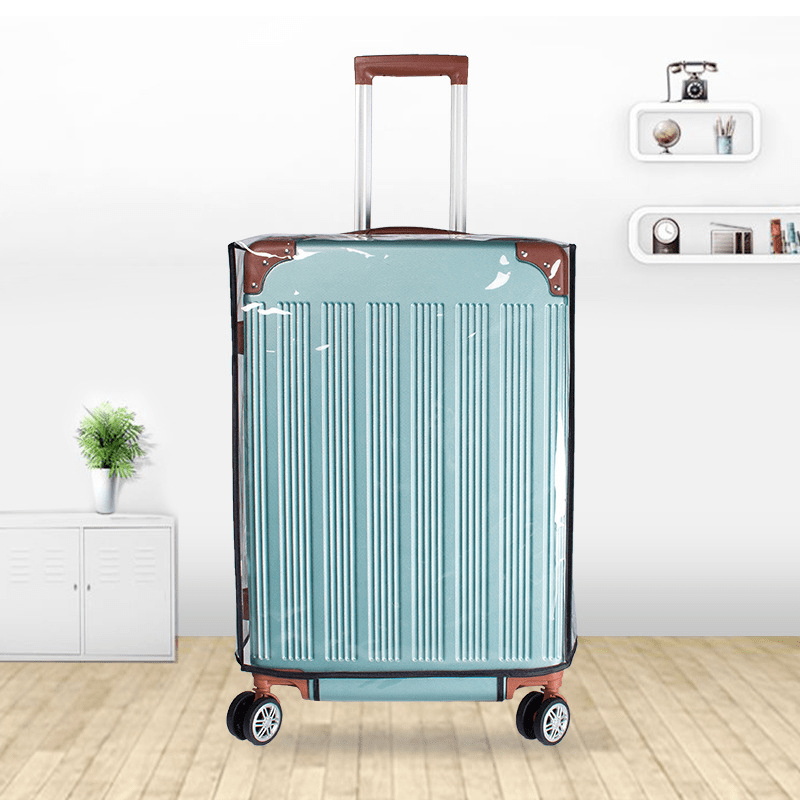 Funda protectora de equipaje de PVC transparente de plástico para maleta,  protectores de viaje para equipaje, Transparente, Viaje