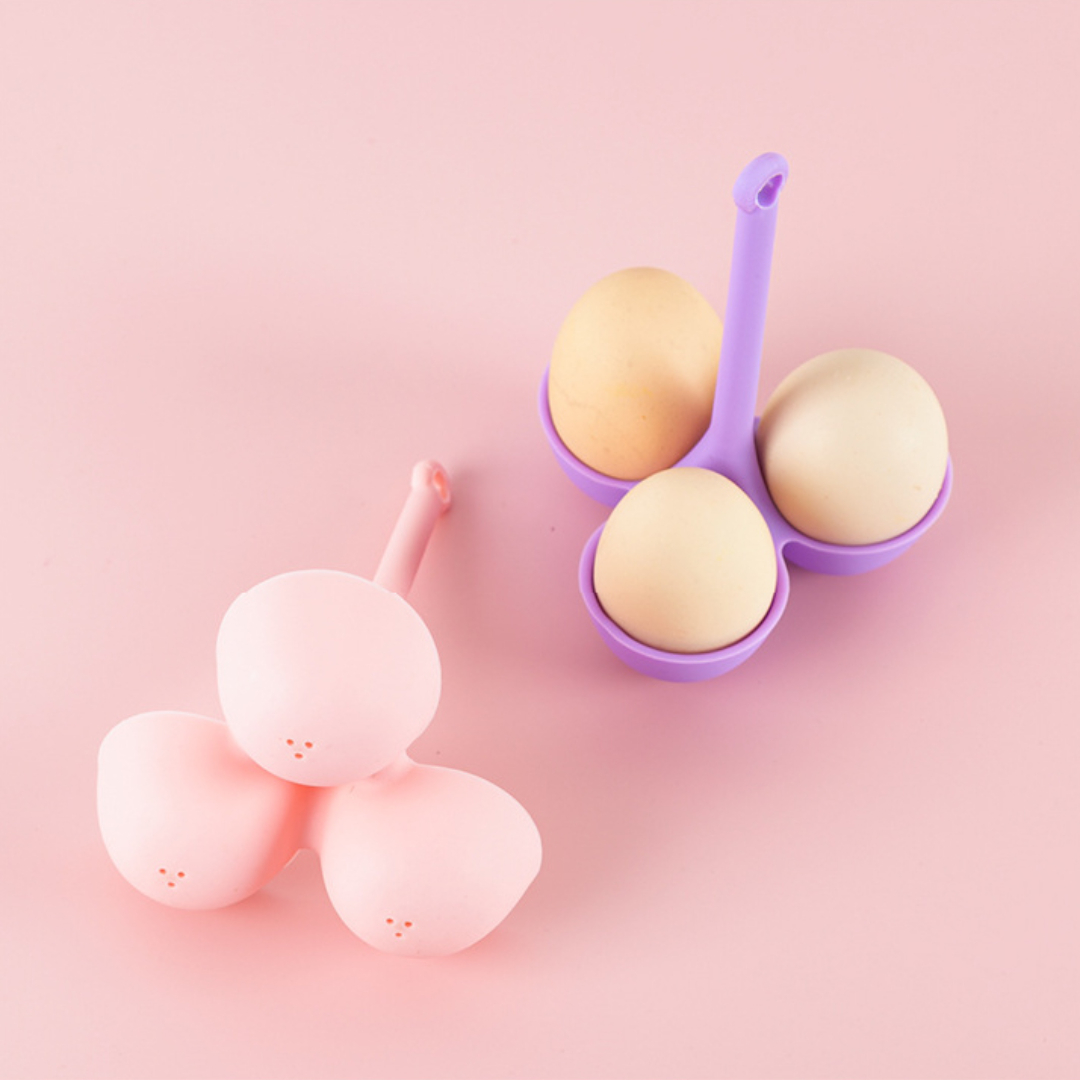 Silicone egg steamer high temperature resistant silicone egg