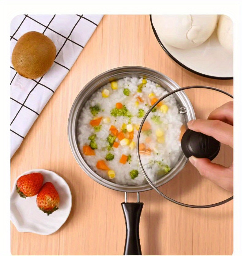 Stainless Steel Cooking Pot With Large Capacity Multipurpose - Temu