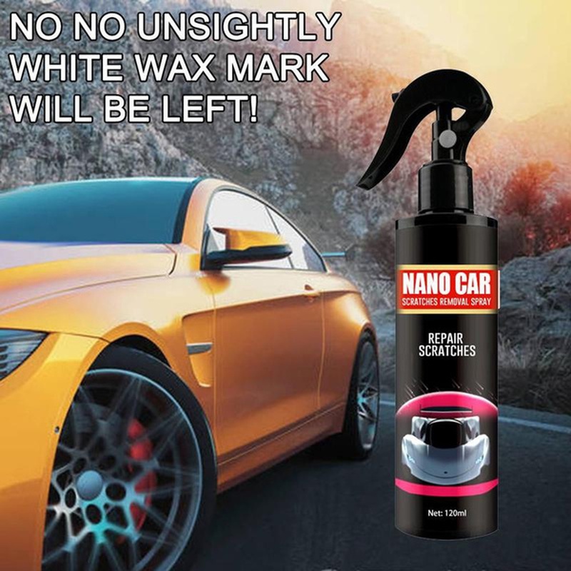 URAQT Ceramic Spray Coating for Cars, 120ML Car Scratch Remover, Car  Scratch Repair Nano Spray, Premium Car Wax Polish Spray, Car Coating Paint