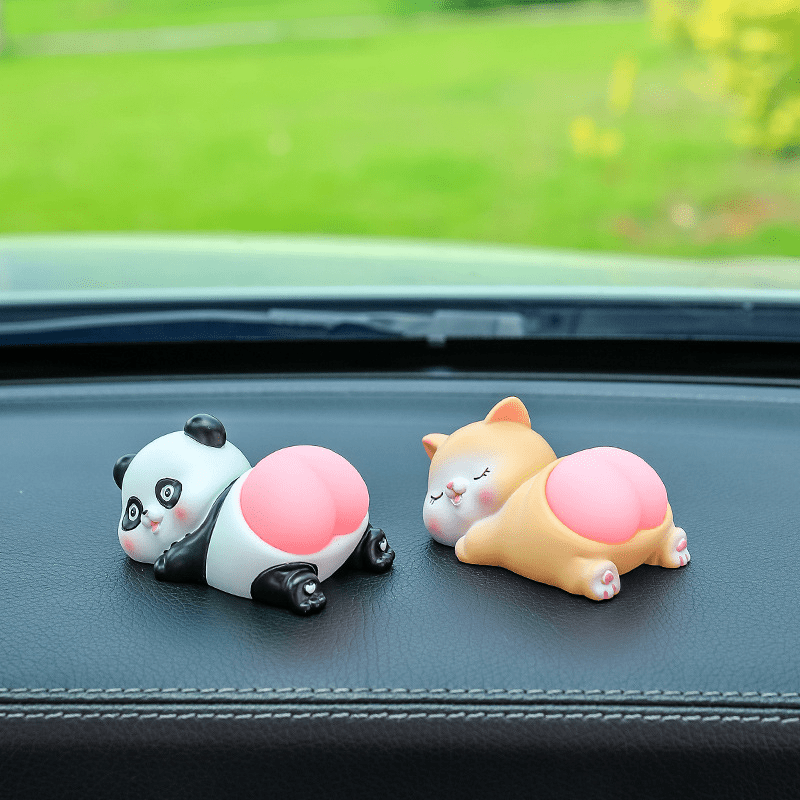 1pc Ornement De Voiture De Cochon Mignon Avec Printemps Secouant Les  Fesses, Décoration De Figure De Cochon De Dessin Animé Pour Tableau De Bord  De Voiture Ou Console Centrale, Jouet Anti-stress 