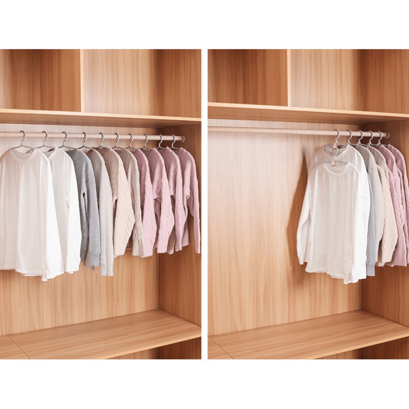 Closet Connector Hooks Clothes Stacker Wardrobe Coat Hat Organizer