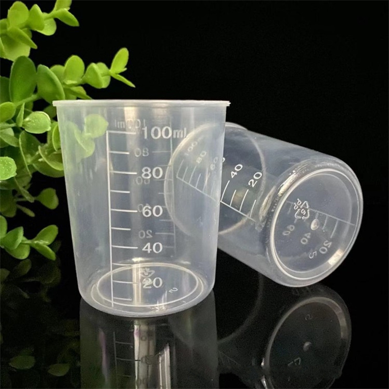 100ml Silicone Measuring Cup Measuring Graduated Beaker Cooking Bakery Lab  Tool