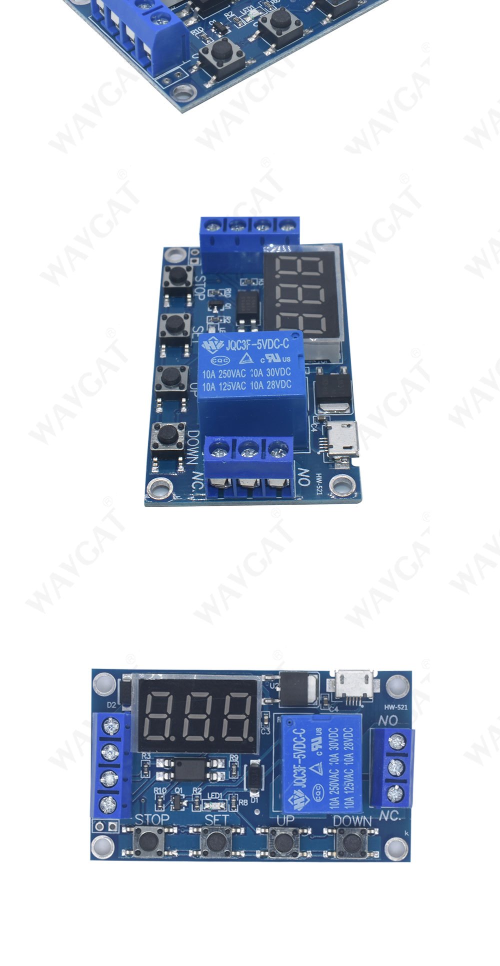 6 30v Adjustable Timer Relay Module Switch Time Delay Temu