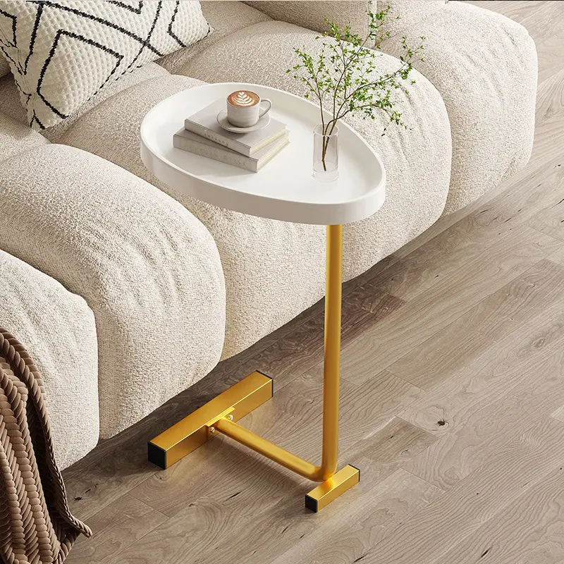 C Shaped End Table Small Side Tables