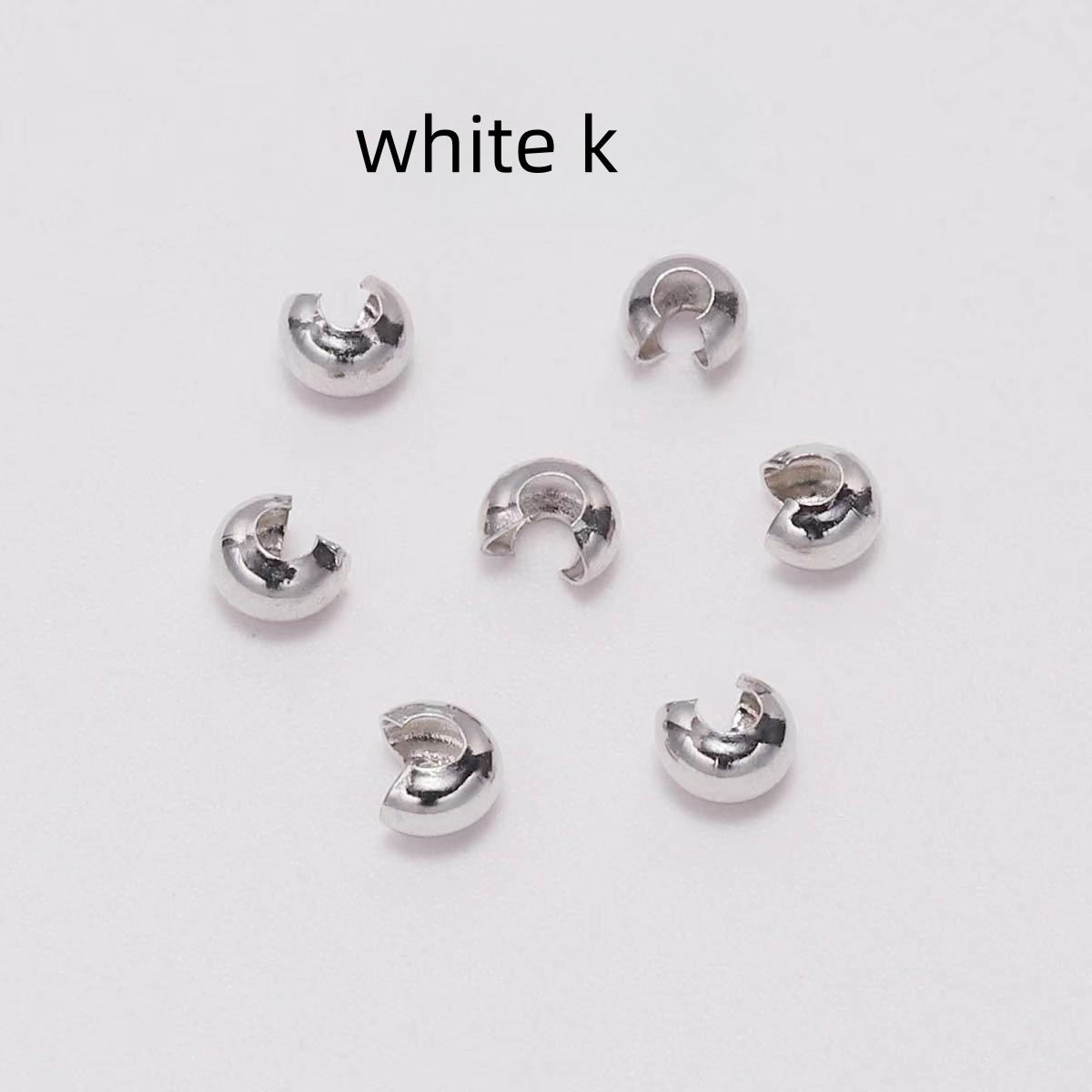 C-shaped Bead Clips, 3-5MM, Various Colors, DIY Bracelets Nec