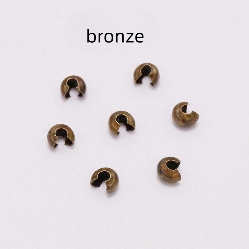 C-shaped Bead Clips, 3-5MM, Various Colors, DIY Bracelets Nec