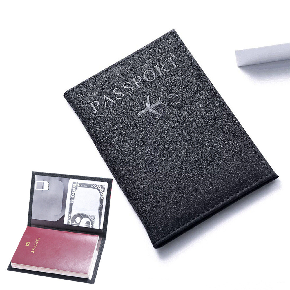 Porte-passeport étanche, couverture transparente en PVC porte