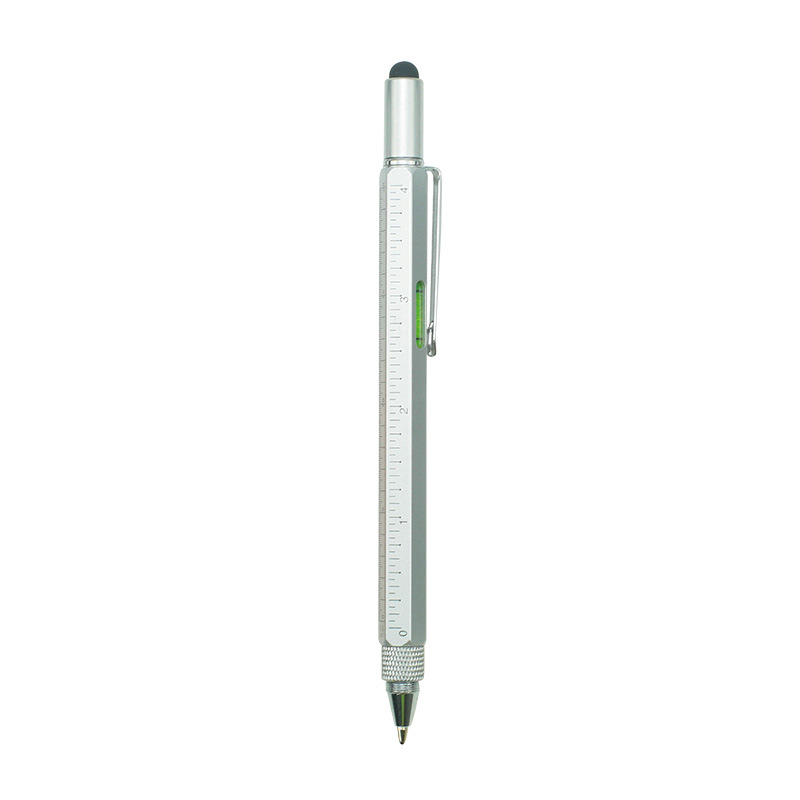Multifunctional Pen Condenser Pen Six-in-one Metal Round Bead