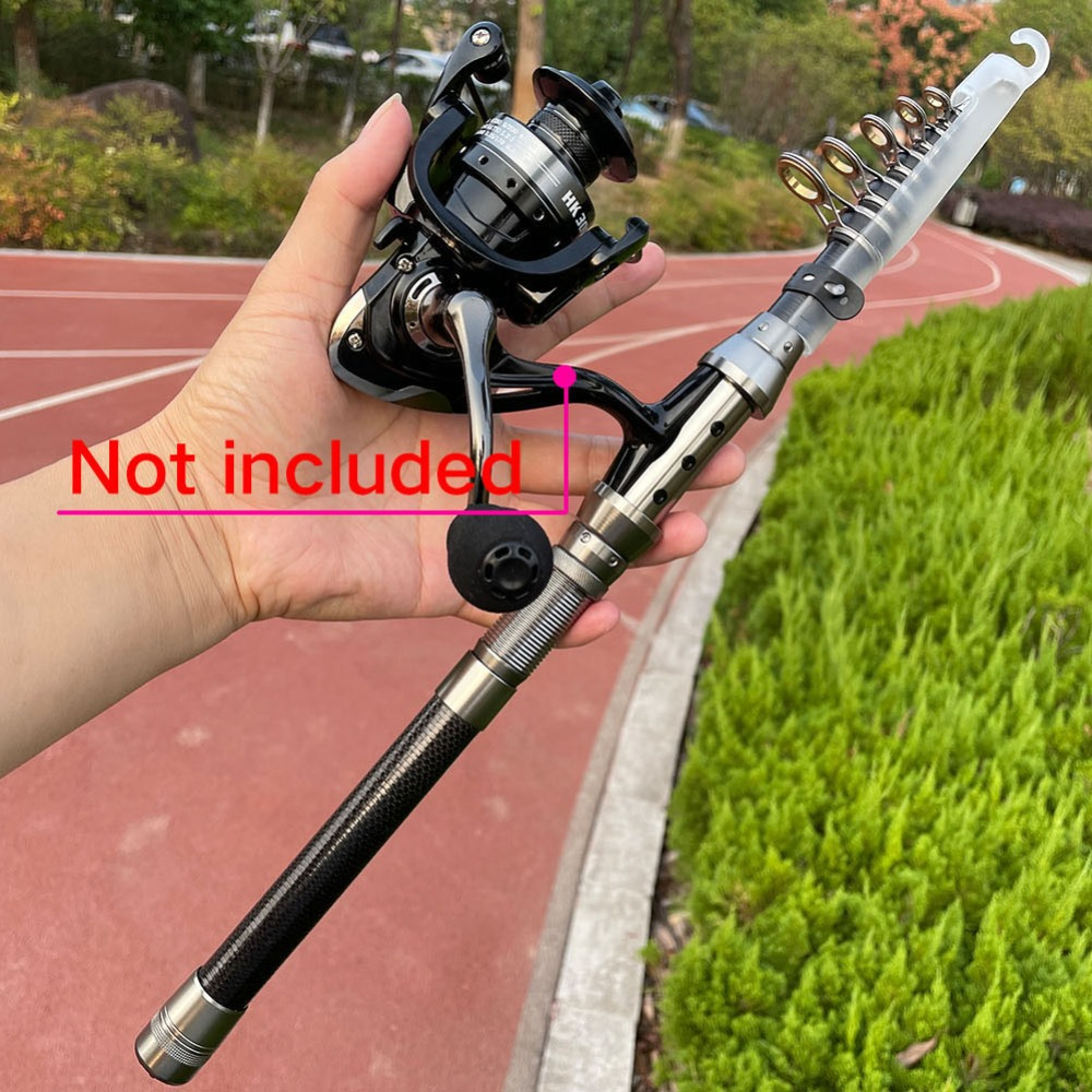 Carbon Fiber Telescopic Fishing Rod Carp Fishing Pole - Temu