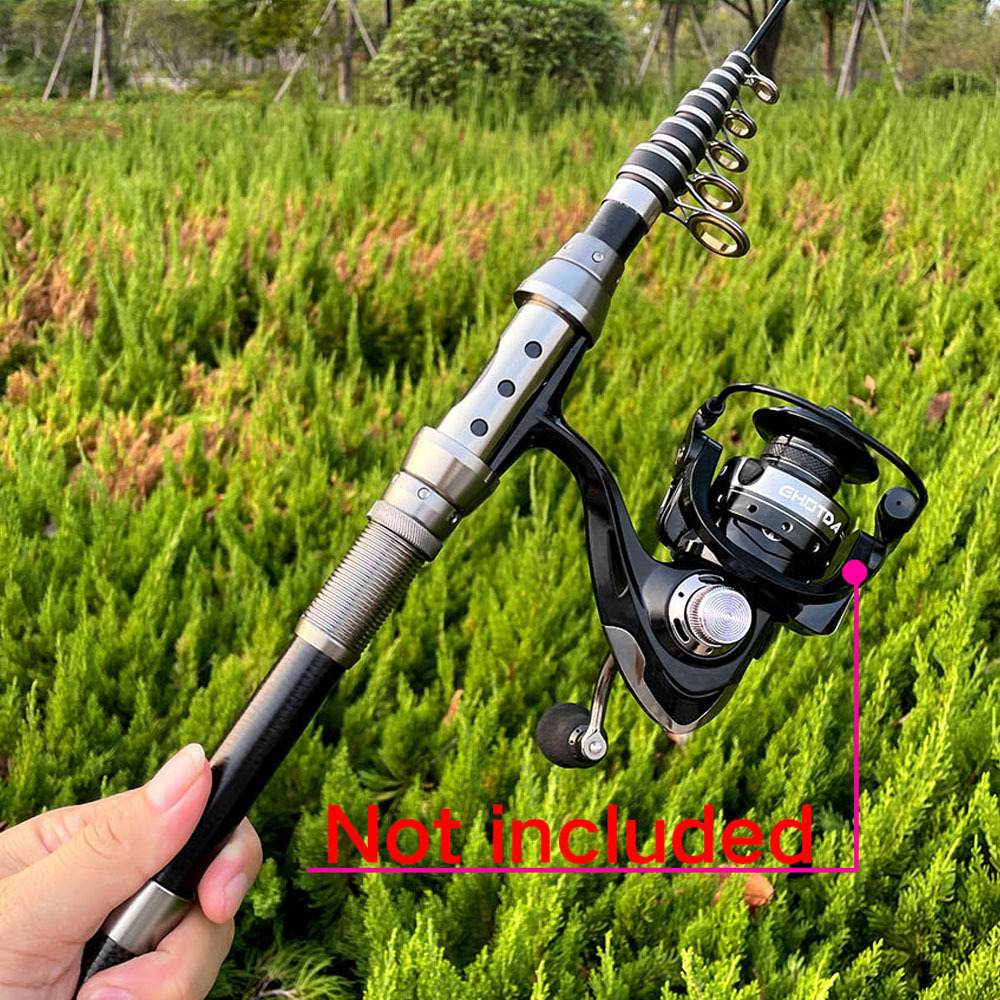 1PC Strong Telescopic Fishing Rod Portable Durable Good Elasticity  Beautiful Design Fishing Rod Fishing Tackle