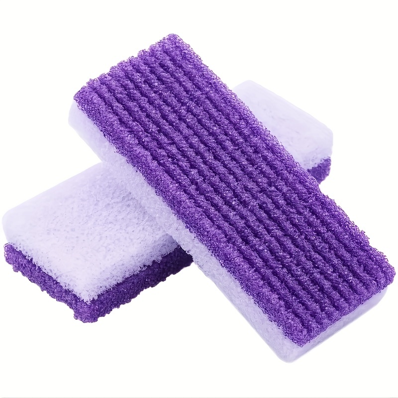 Glass Pumice Stone For Feet, Callus Remover And Foot Scrubber & Pedicure Exfoliator  Tool Pack Of 4