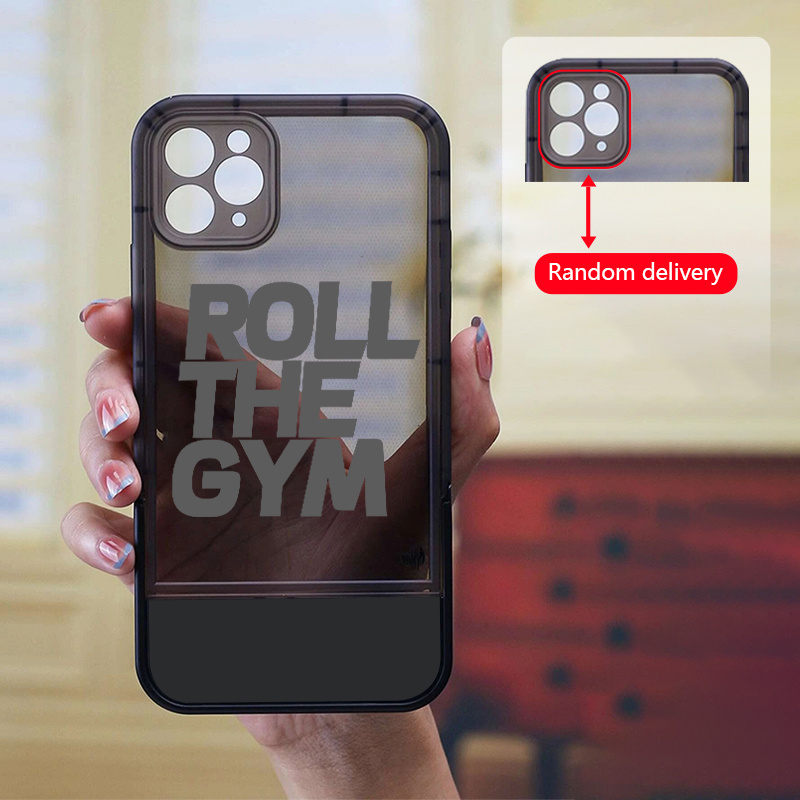 roll gym pattern phone case invisible holder 14 13 12 Temu Ireland