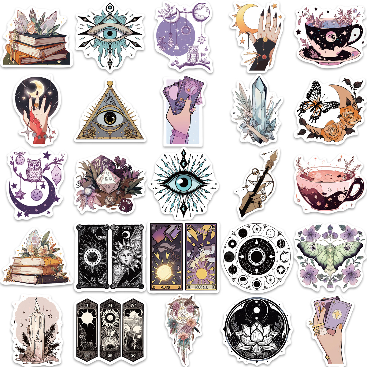 Magic Witch Stickers Pack Art Aesthetics Vinyl Waterproof - Temu