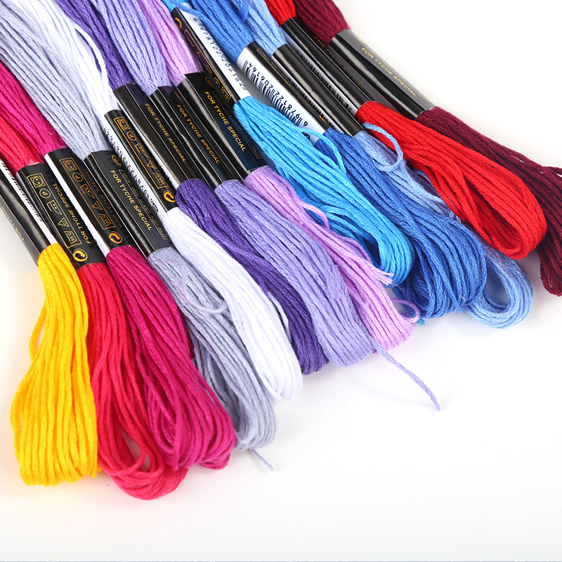 Cross stitch Thread Braided Embroidery Thread Gradient Dyed - Temu