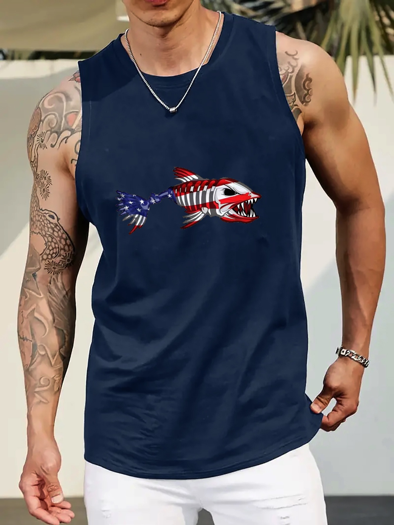 Mens Fishing Tank Tops - Temu