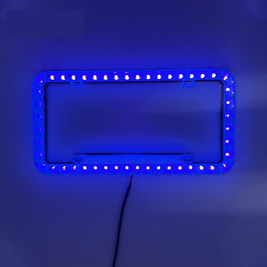 Light up best sale license plate frame