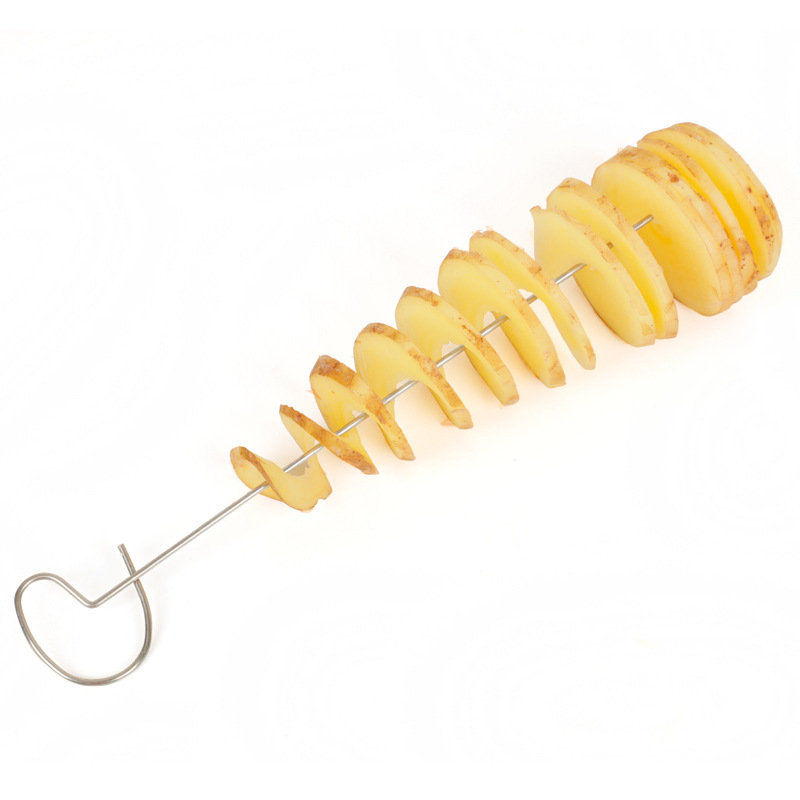 Whirlwind Potato Slicers Portable Bbq Skewers For Camping - Temu