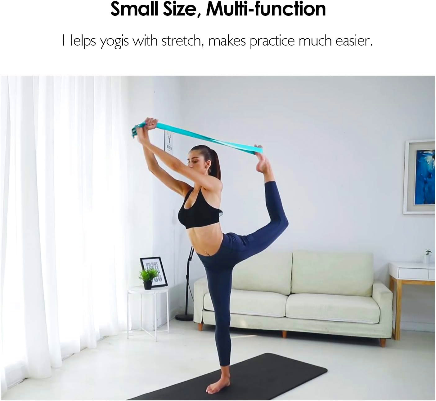 Multifunctional Durable Yoga Exercise Resistance Band - Temu