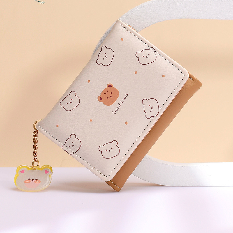 Cute Cat Pattern Wallet, Women's Faux Leather Long Wallet With Card Slots &  Zipper Pocket - Temu